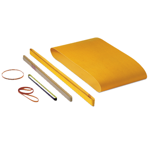 Flat belts pu megaflat